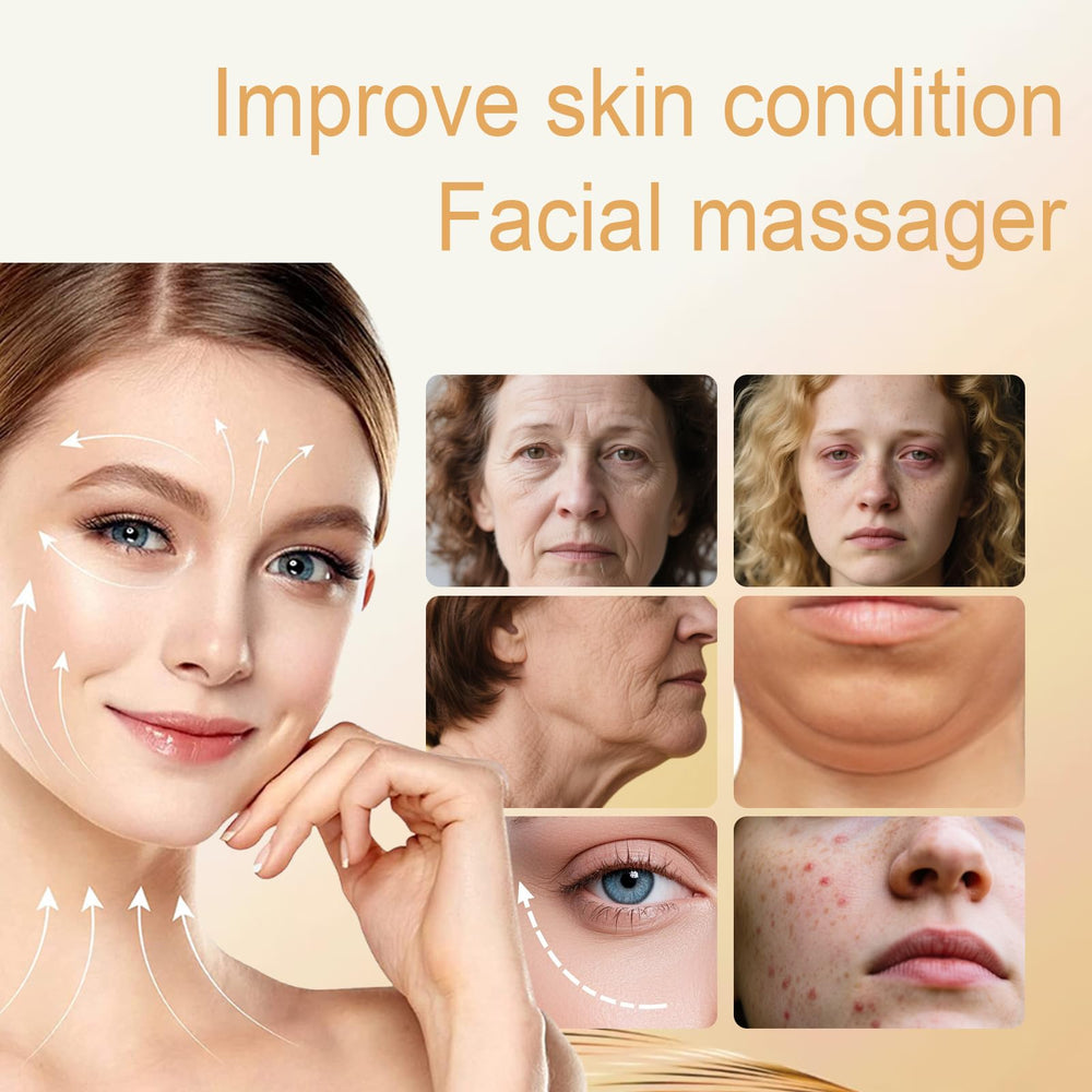 Smbrige Face Massager red light therapy close-up for rejuvenation