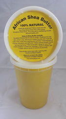 SmellGood African Shea Butter 32 oz jar for deep skin hydration and hair conditioning.