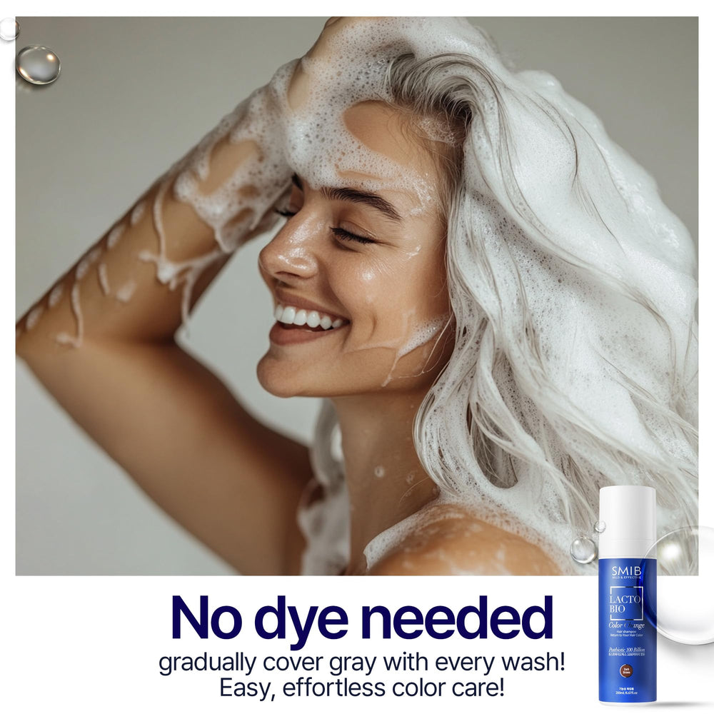 SMIB Lactobio lather close-up highlights creamy foam for comfortable cleansing.