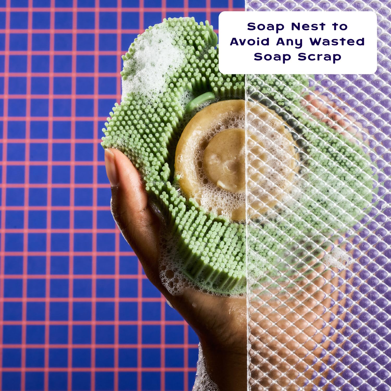Smoosh Citrus Ocean bar soap handmade in the USA emphasizing artisanal care.