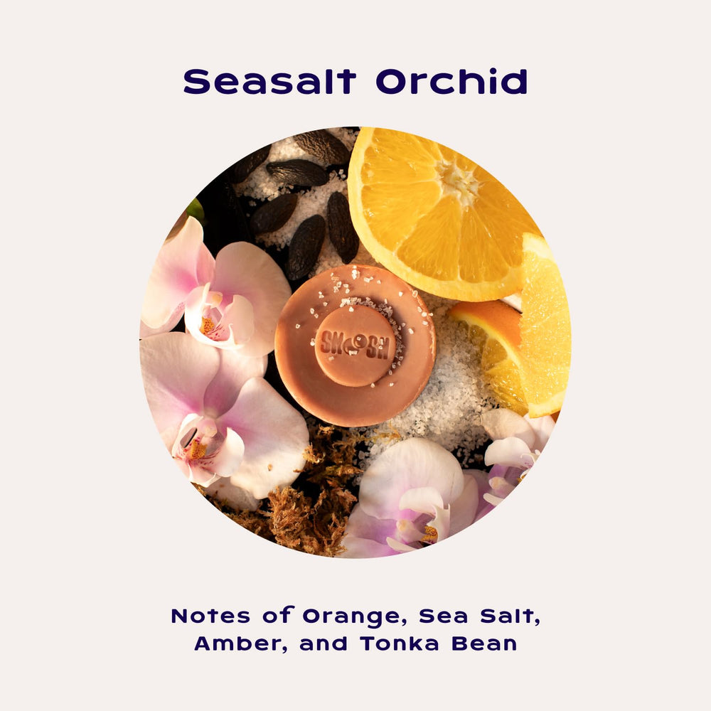 Smoosh Seasalt Orchid nestable bars reduce waste.