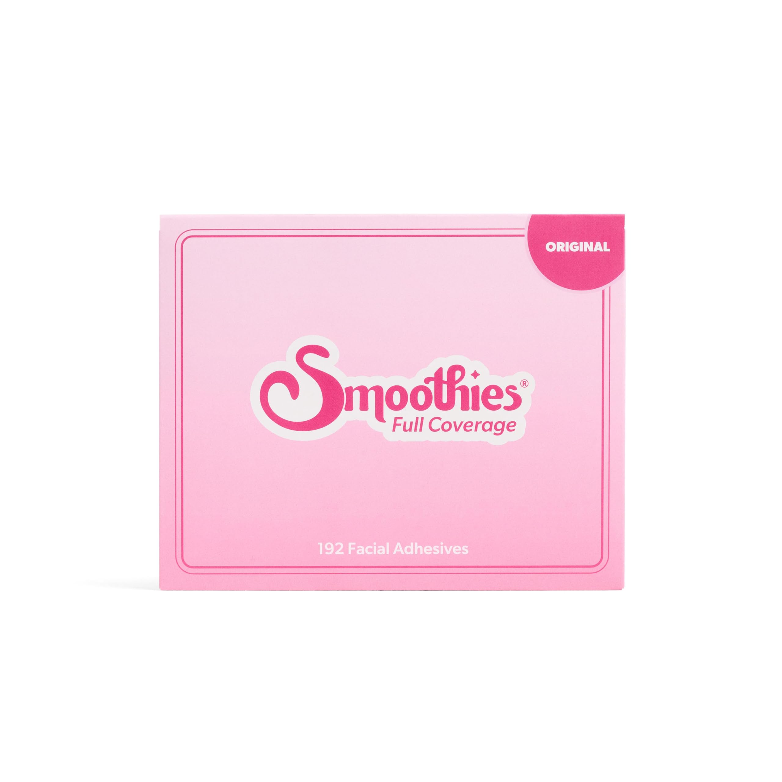 Smoothies gentle adhesive tape works with serums and moisturizers in a nightly routine.