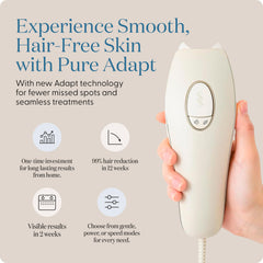 SmootSkin Pure Adapt underarms close-up showing gentle contact
