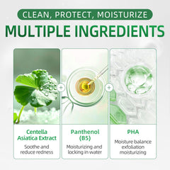 Snidin Toner Pads with Centella Asiatica extract soothing skin
