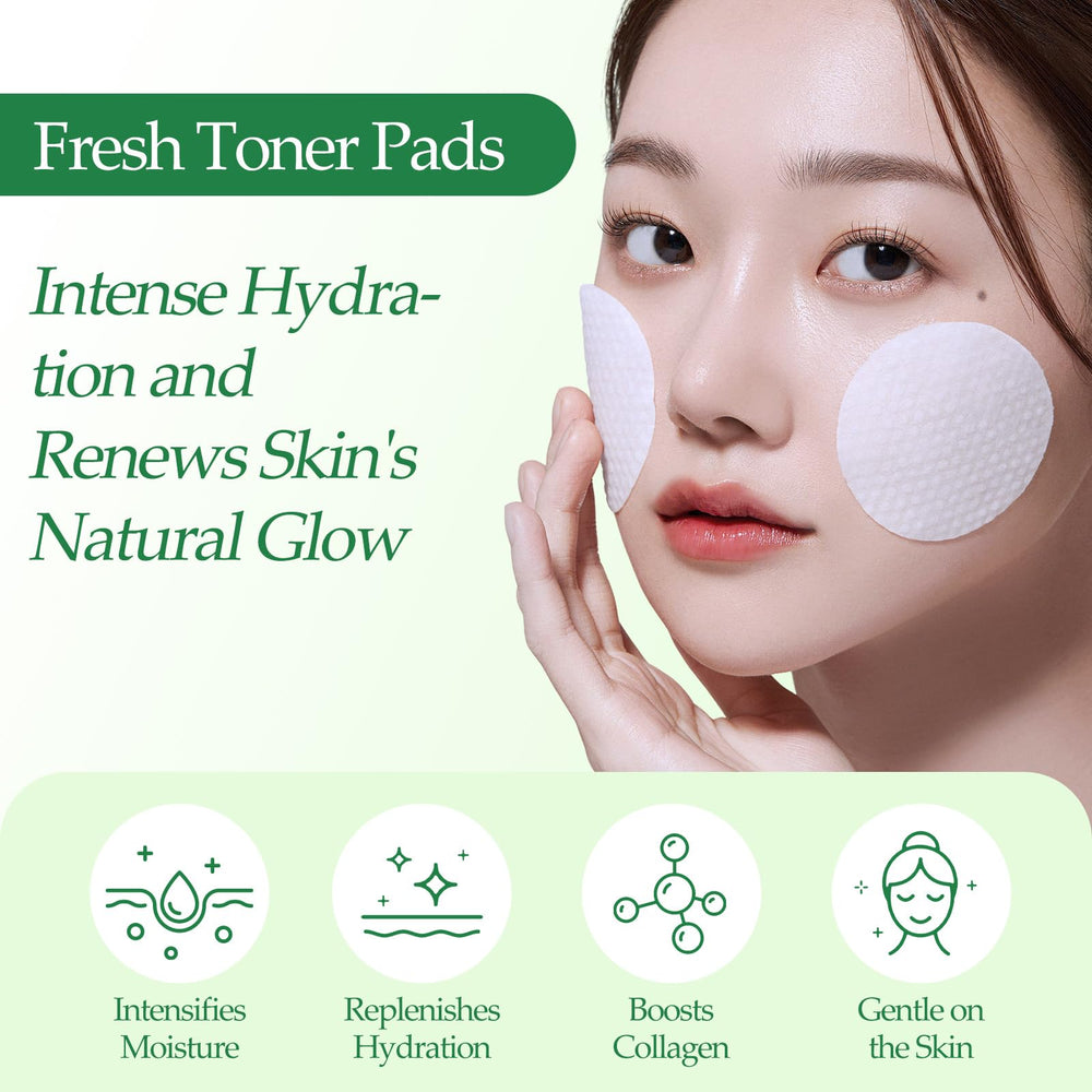 Snidin Toner Pads cotton pad application for even coverage