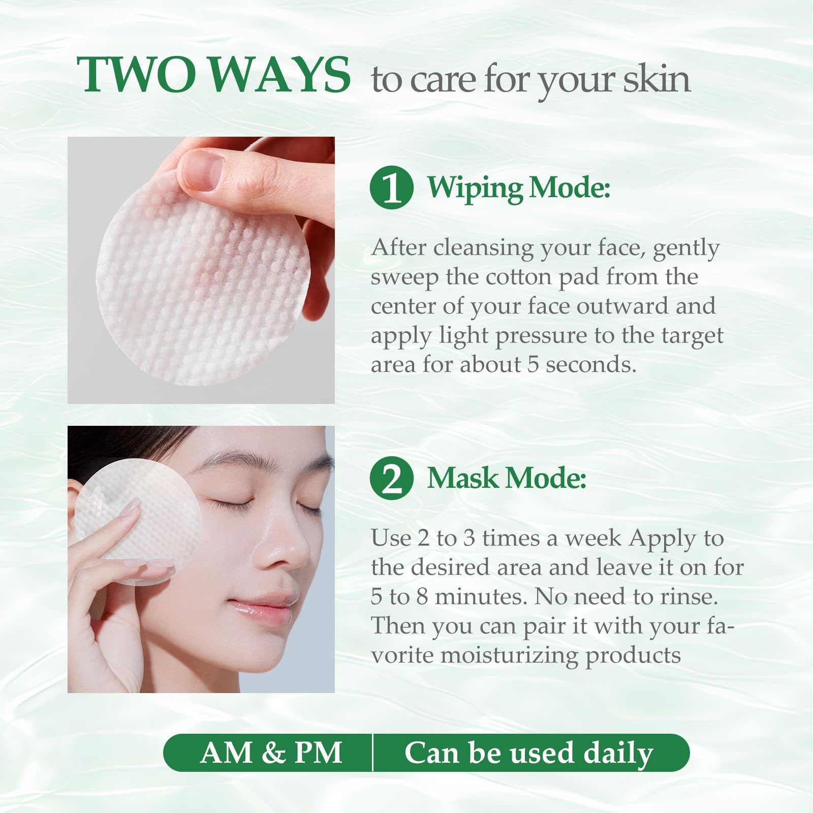 Snidin Toner Pads sealed jar and dustproof tweezers for hygiene