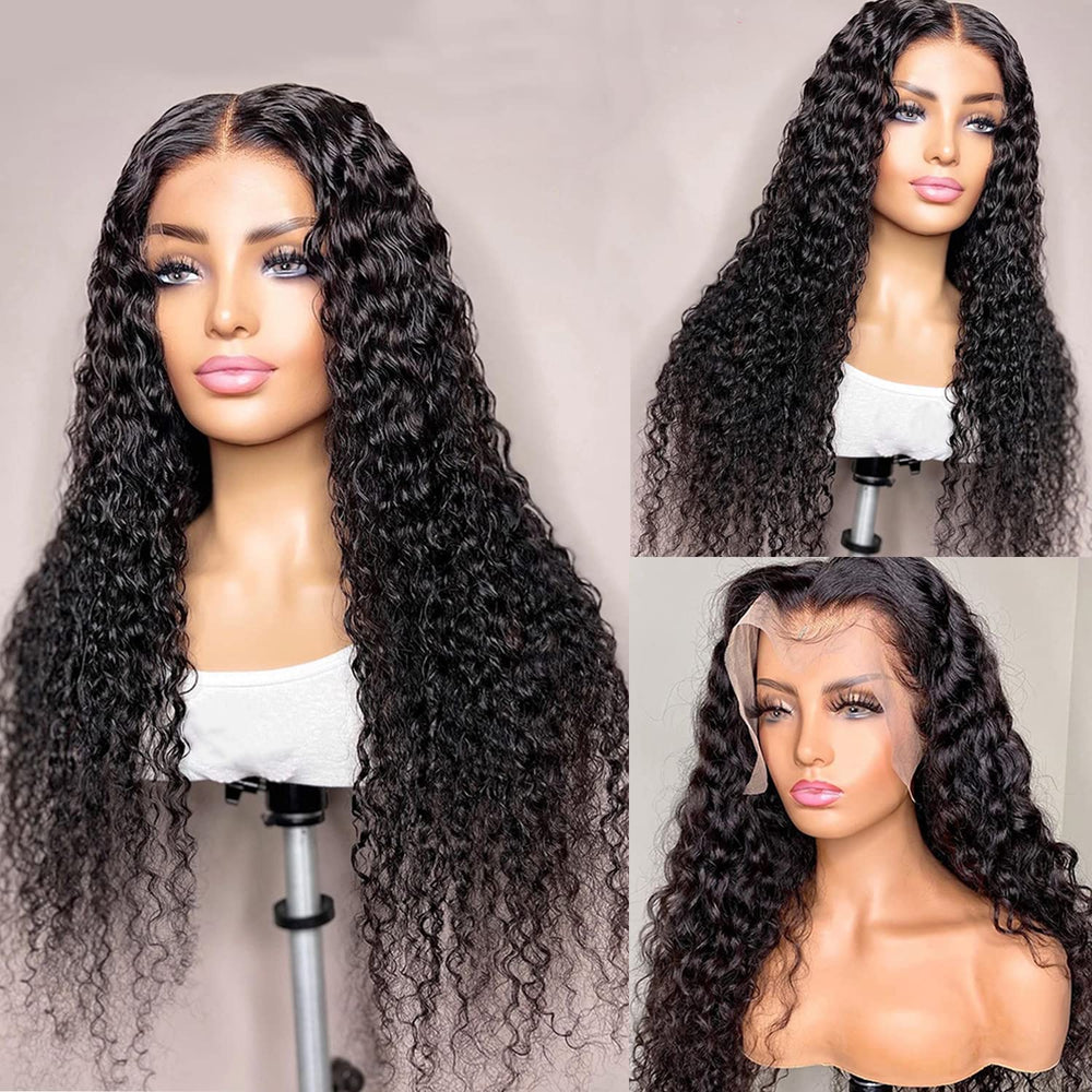 SNJON Bleached knots with natural hairline for an undetectable scalp.