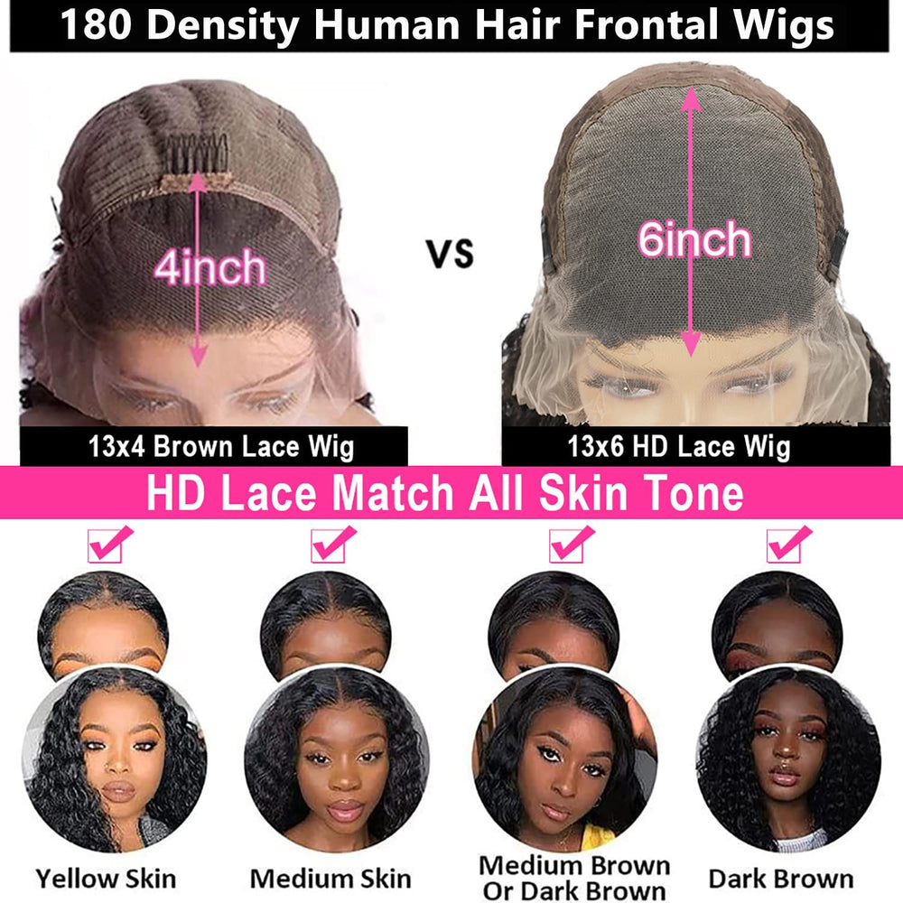 SNJON Brazilian virgin human hair wig with premium cap for comfort.