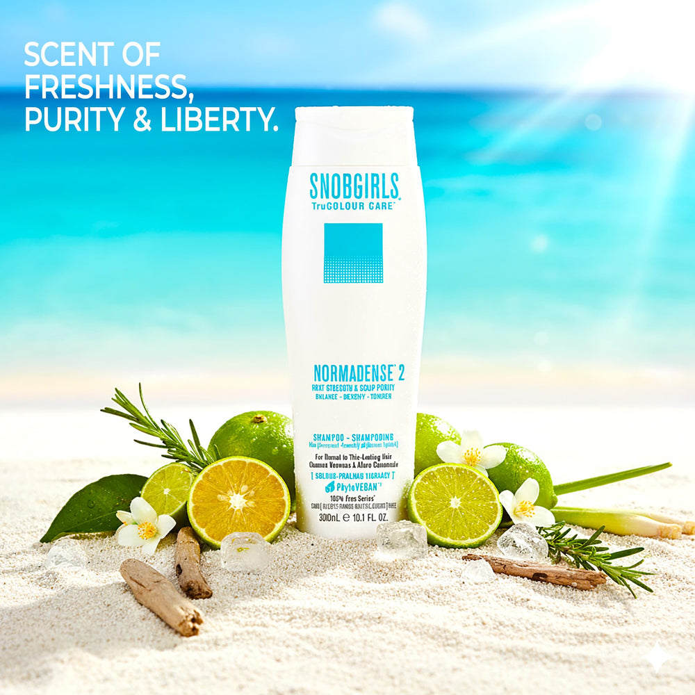 SNOB GIRLS Normadense 2 vegan-cleanser image conveys daily gentle cleansing.