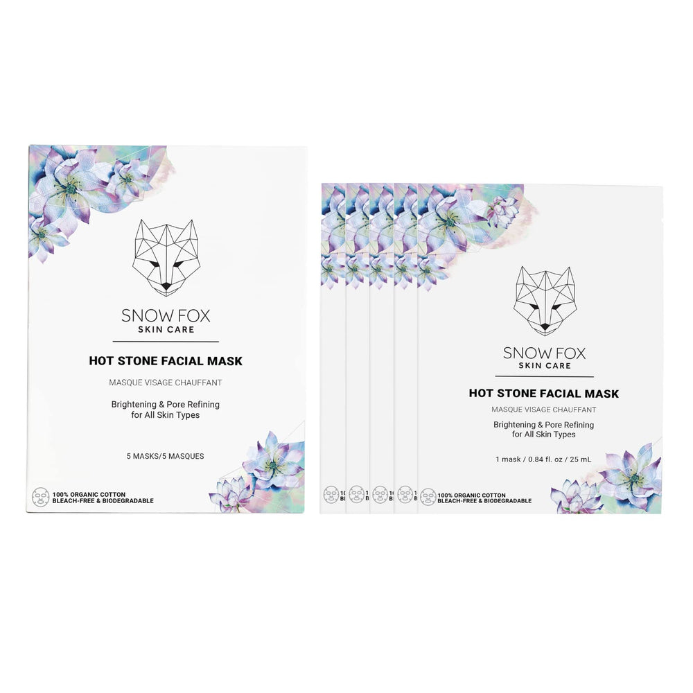 Snow Fox Skincare clean formula avoids harsh chemicals and parabens.