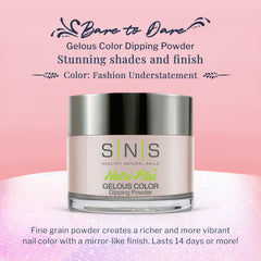 SNS Bare To Dare BD18 long-lasting color you can apply at home with confidence