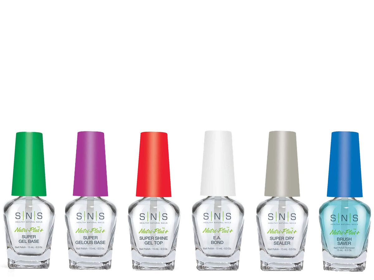 SNS Base Coat Gel Base for dip powder; strong adhesion and smooth foundation