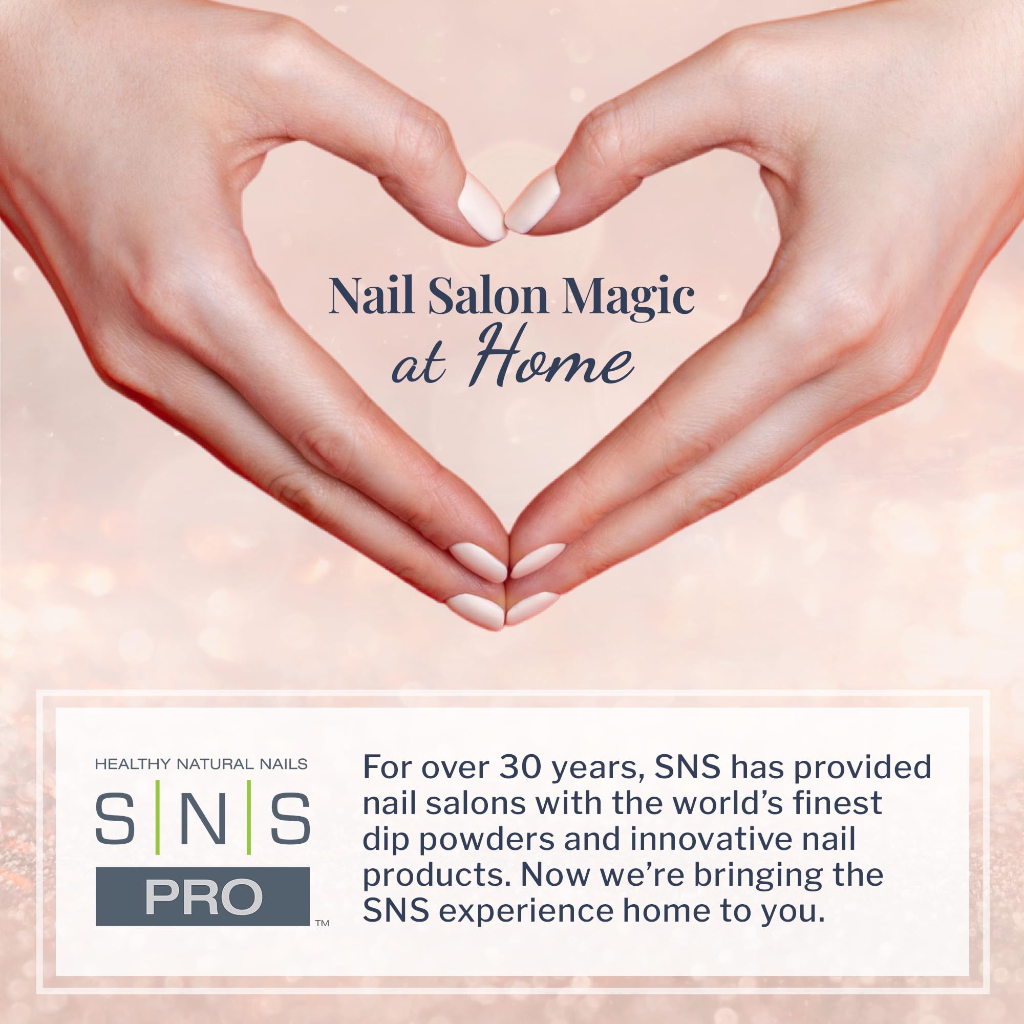 SNS Gel Top Coat strengthens nails with flexible, durable shine.