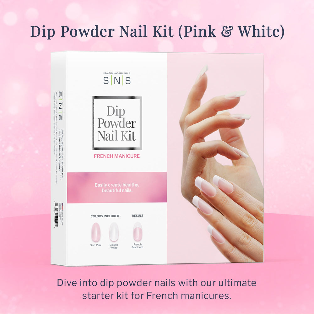 SNS Dip Powder Kit featuring Jet Set Red for bold, chip-resistant nails.