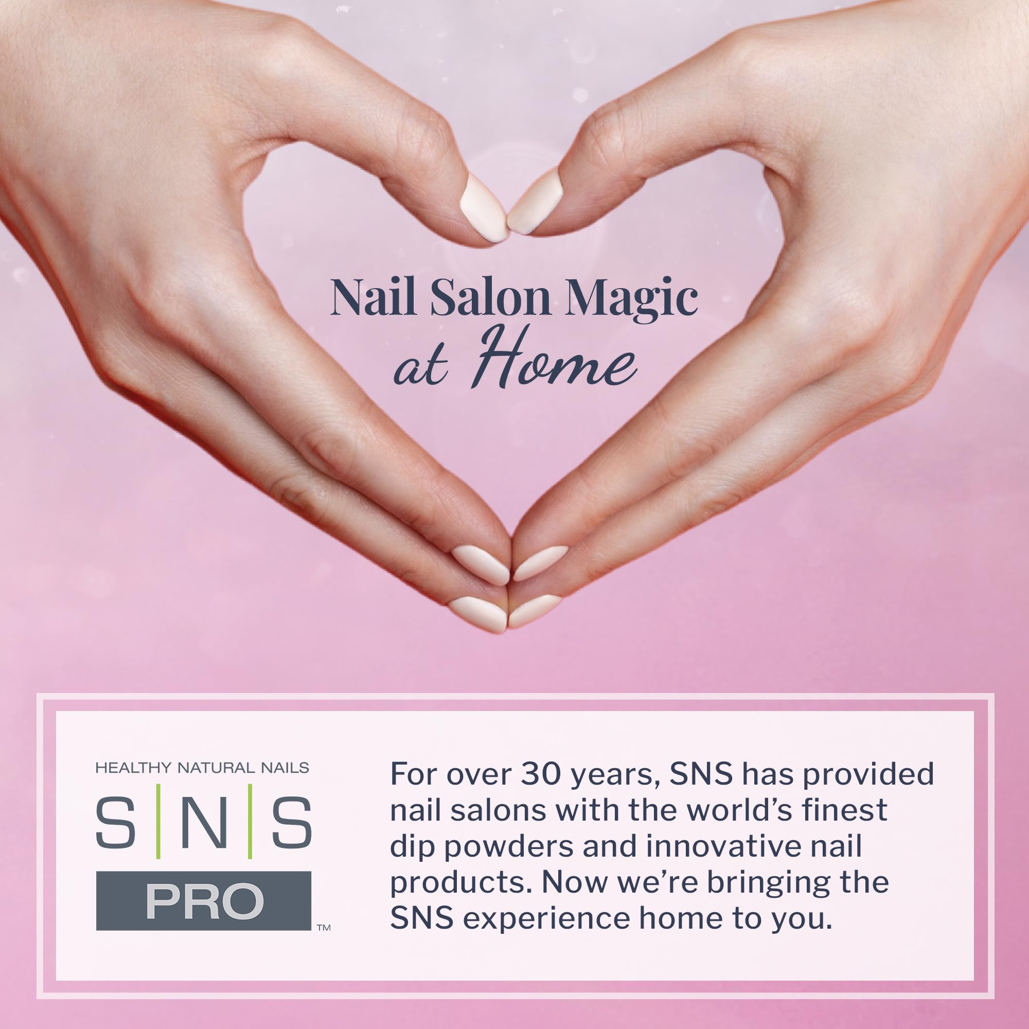 SNS 10 Free formula reduces harsh chemicals while supporting growth.