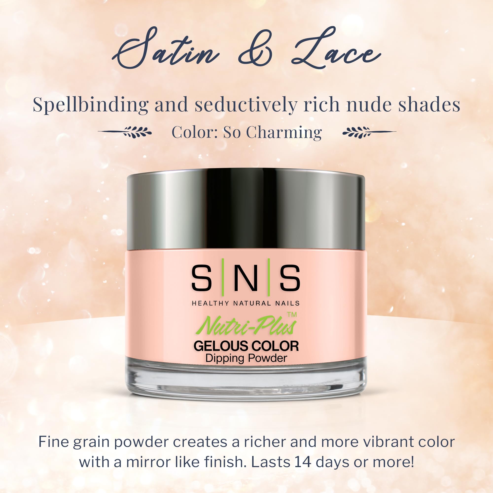 SNS Nail Dip Powder 14-day wear for at-home salon results