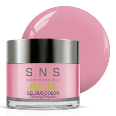 SNS Nail Dip Powder Hot Yoga Pants pink pastel shimmer for long-lasting color at home