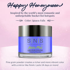 SNS Nail Dip Powder Iguacu Falls cream swatch shows versatile shade for everyday wear