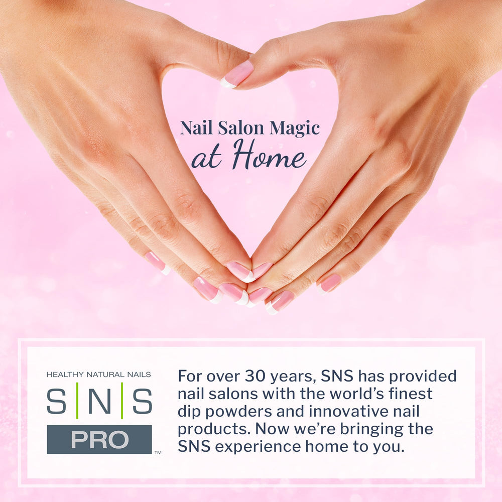 SNS Signature Serum supports cuticle health during manicure.