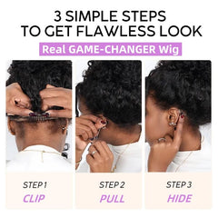 SNV water-wave glueless wig offers natural movement and quick styling.