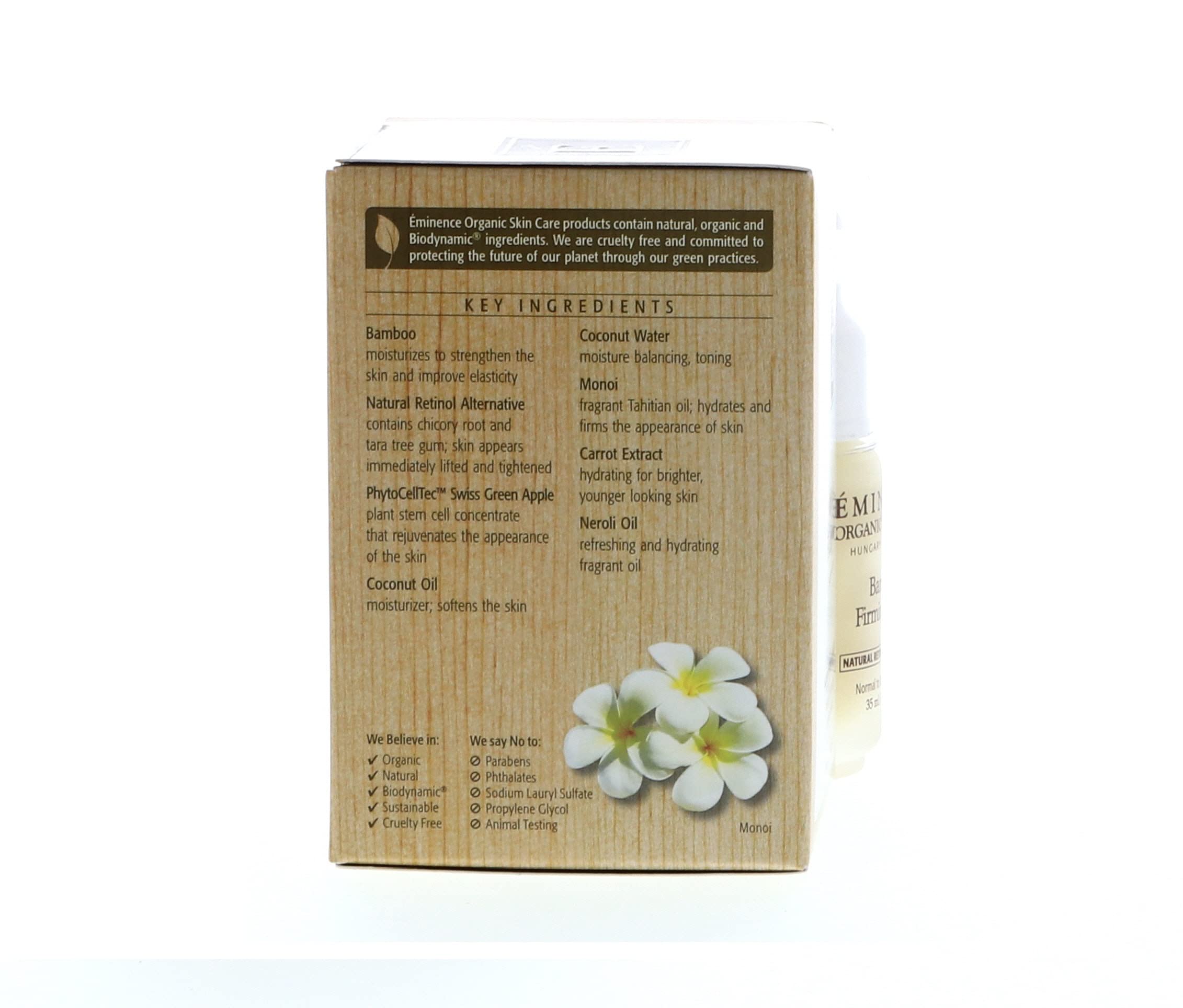 Applying SoSickWithIt Eminence Bamboo Firming Fluid to skin for light hydration.