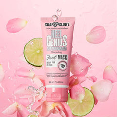 Fruit acids exfoliate rough skin to improve texture.