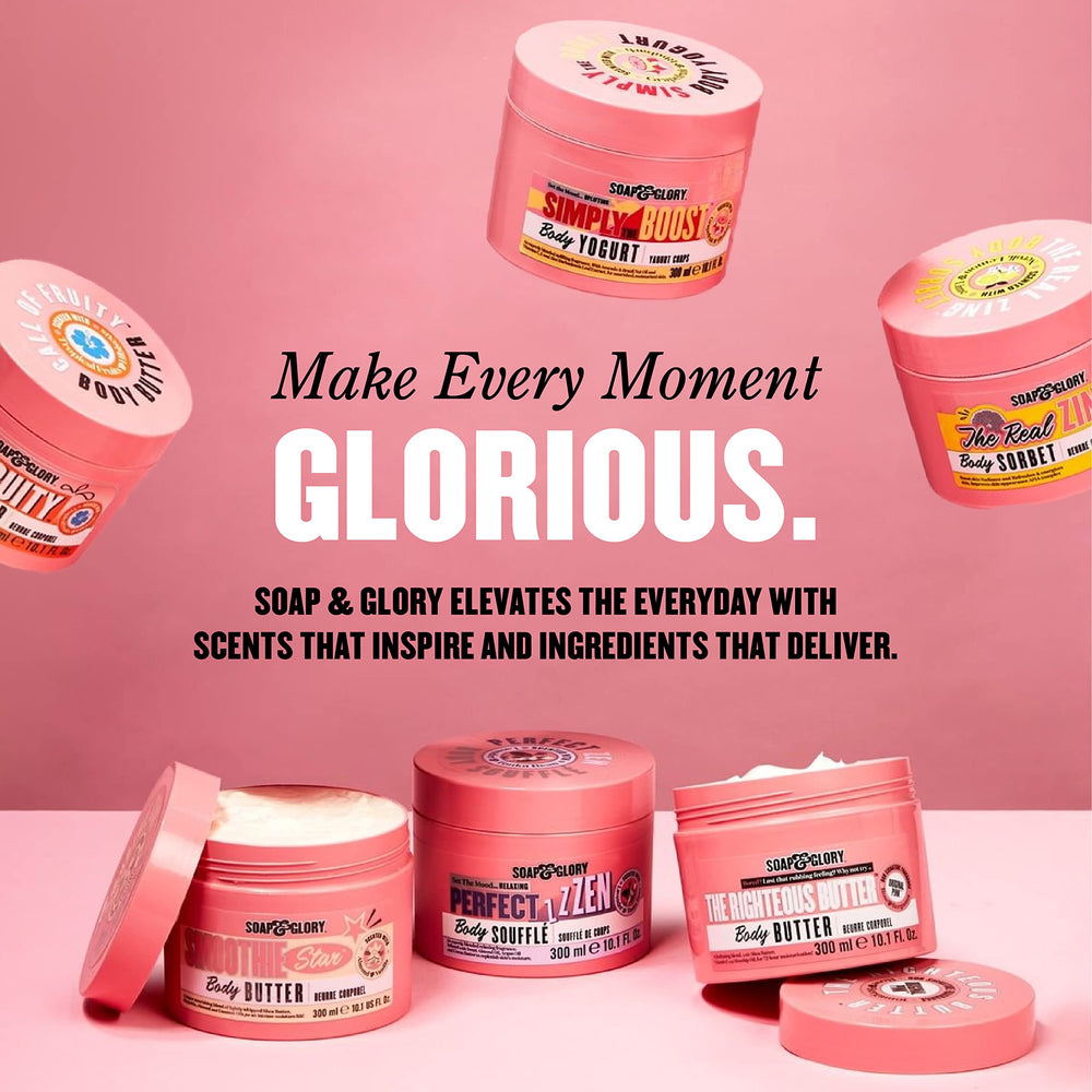 Soap & Glory Original Pink Scrub Of Your Life dual-pack packaging showcased.