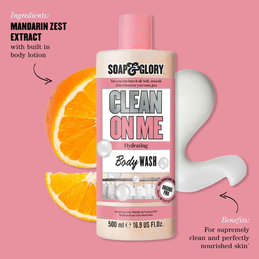 Soap & Glory Original Pink packaging in two-pack on display, suggesting convenience and value.