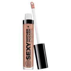 Soap & Glory Nudestar lip gloss on lips offering instant fullness and long-lasting moisture.