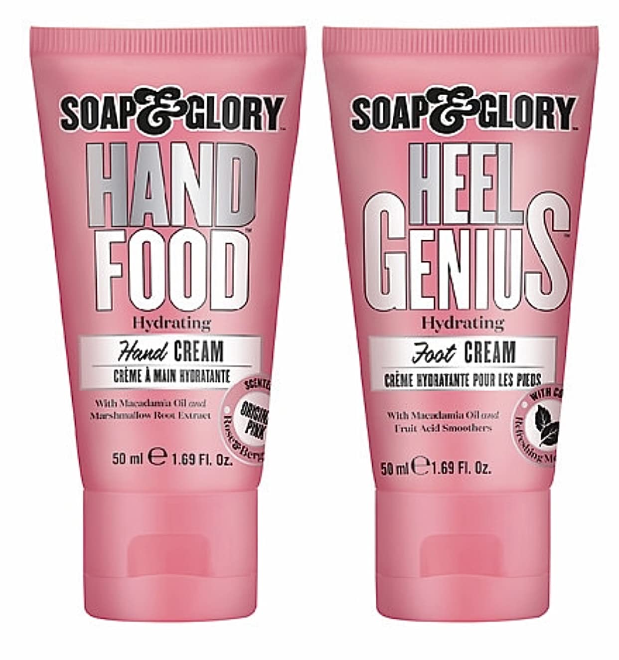 Soap & Glory Wait on Hand and Foot Gift Set hand cream jar highlighting deep hydration