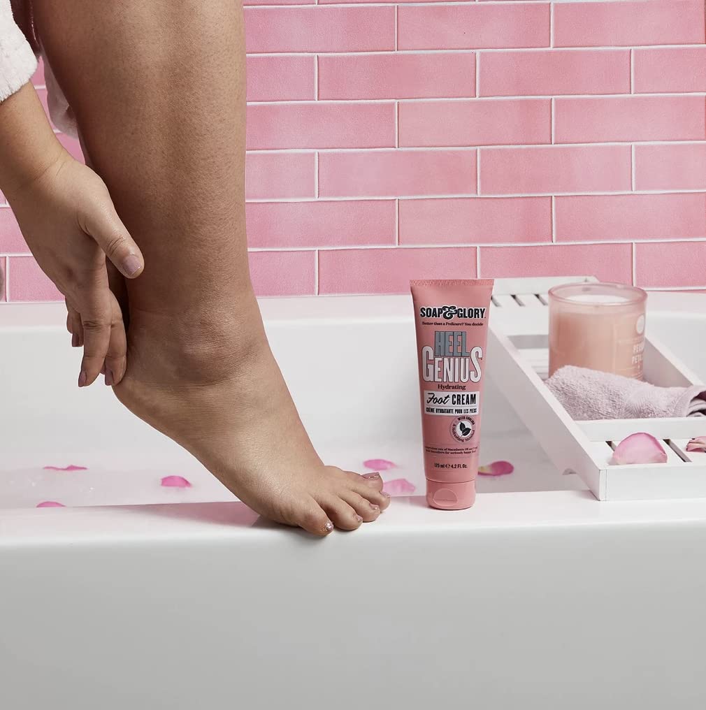 Soap & Glory Wait on Hand and Foot Gift Set unboxed packaging and premium branding