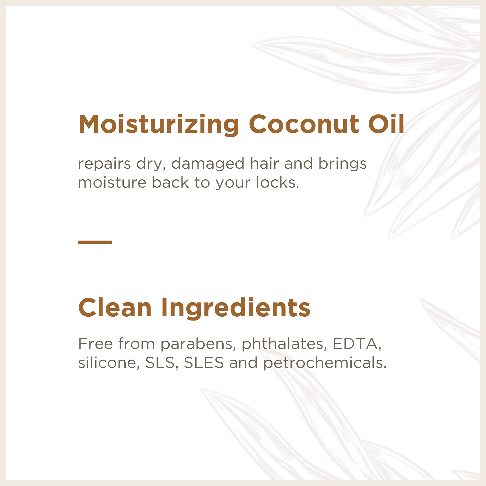 Soapbox Coconut Oil Shampoo moisture application demonstrating hydration