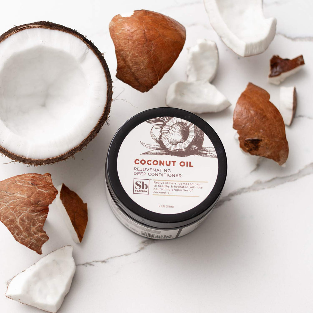 Soapbox Deep Conditioner rinse-off reveals lightweight shine