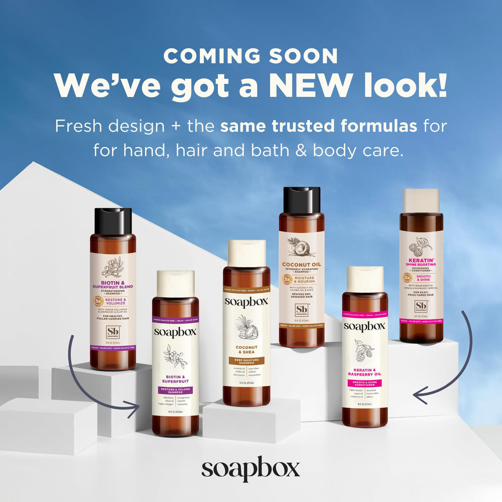 Soapbox Deep Conditioner Hope Code donation label shown