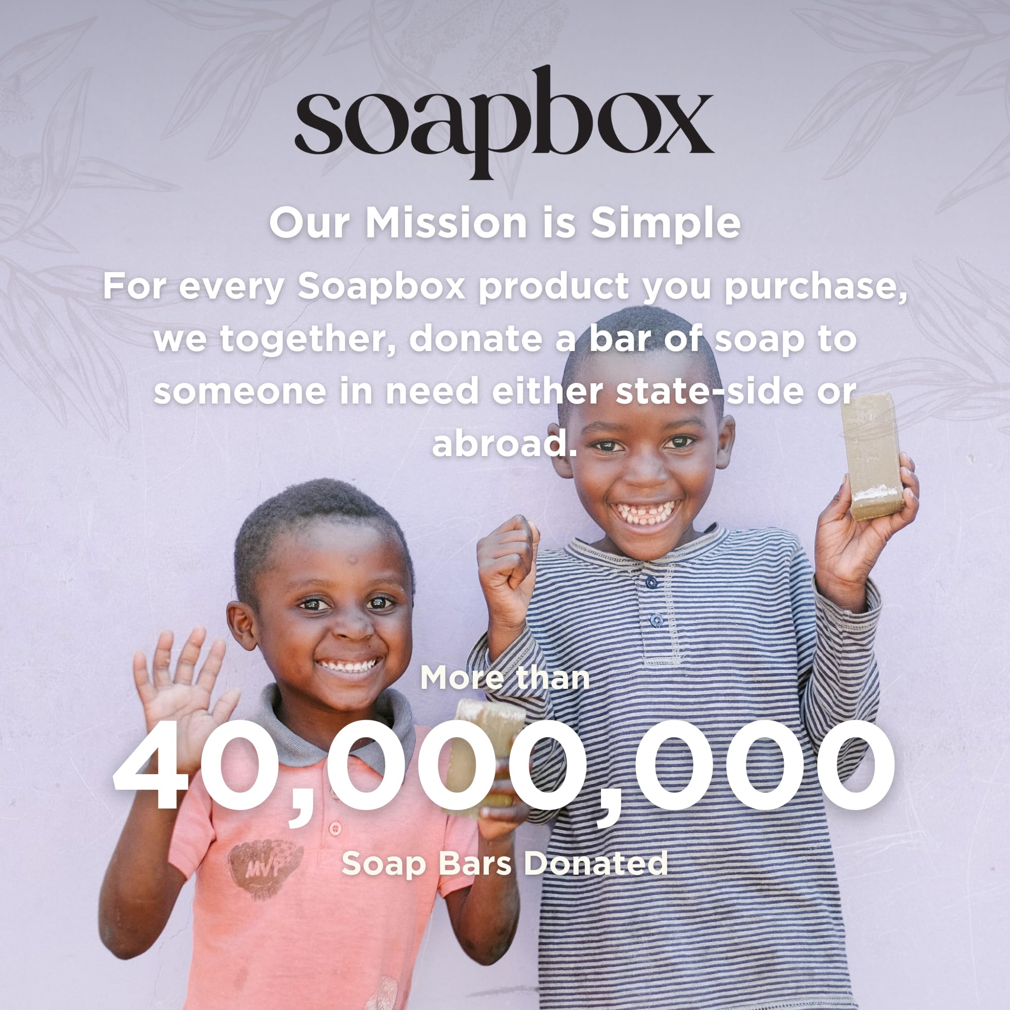 Hope Code tracking shows your donation impact through soap donations.