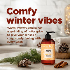 Soapbox Nourishing hand soap foam forms creamy lather for cleansing