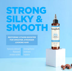 Soapbox Repairing Hair Treatment texture close-up with creamy consistency