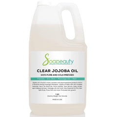 Soapeauty Clear Jojoba Oil bottle for lightweight skin hydration.