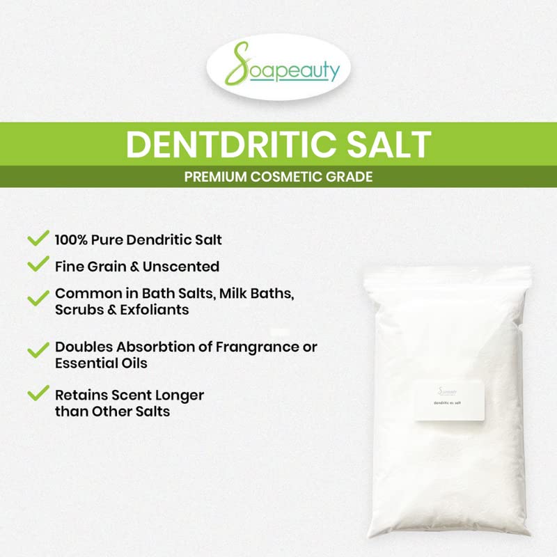 Soapeauty dendritic salt 5 lbs enhanced fragrance absorption for longer scent.