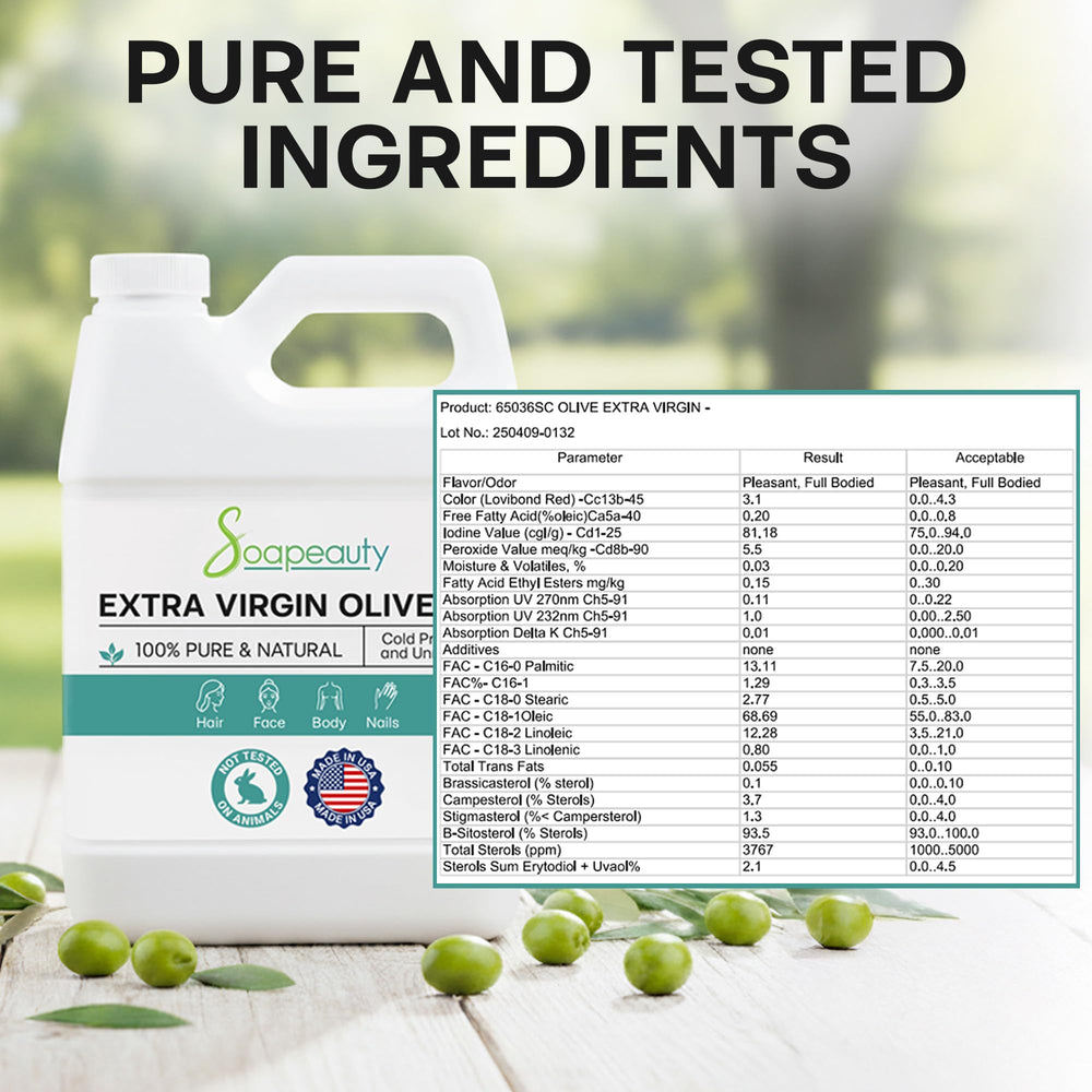 Soapeauty Extra Virgin Olive Oil olive fruit closeup showing natural origin