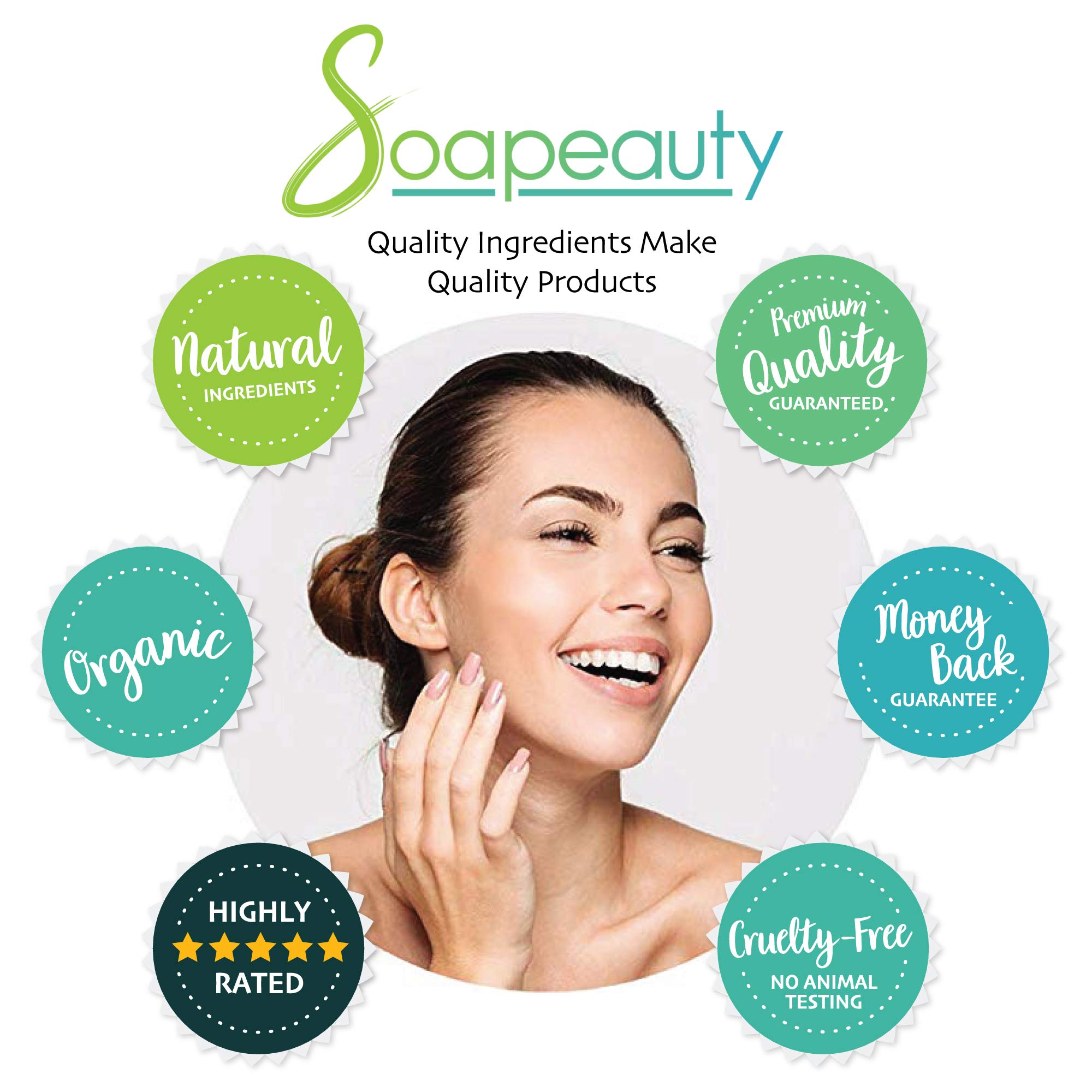 Soapeauty Isopropyl Myristate product shot suggests versatile beauty use.
