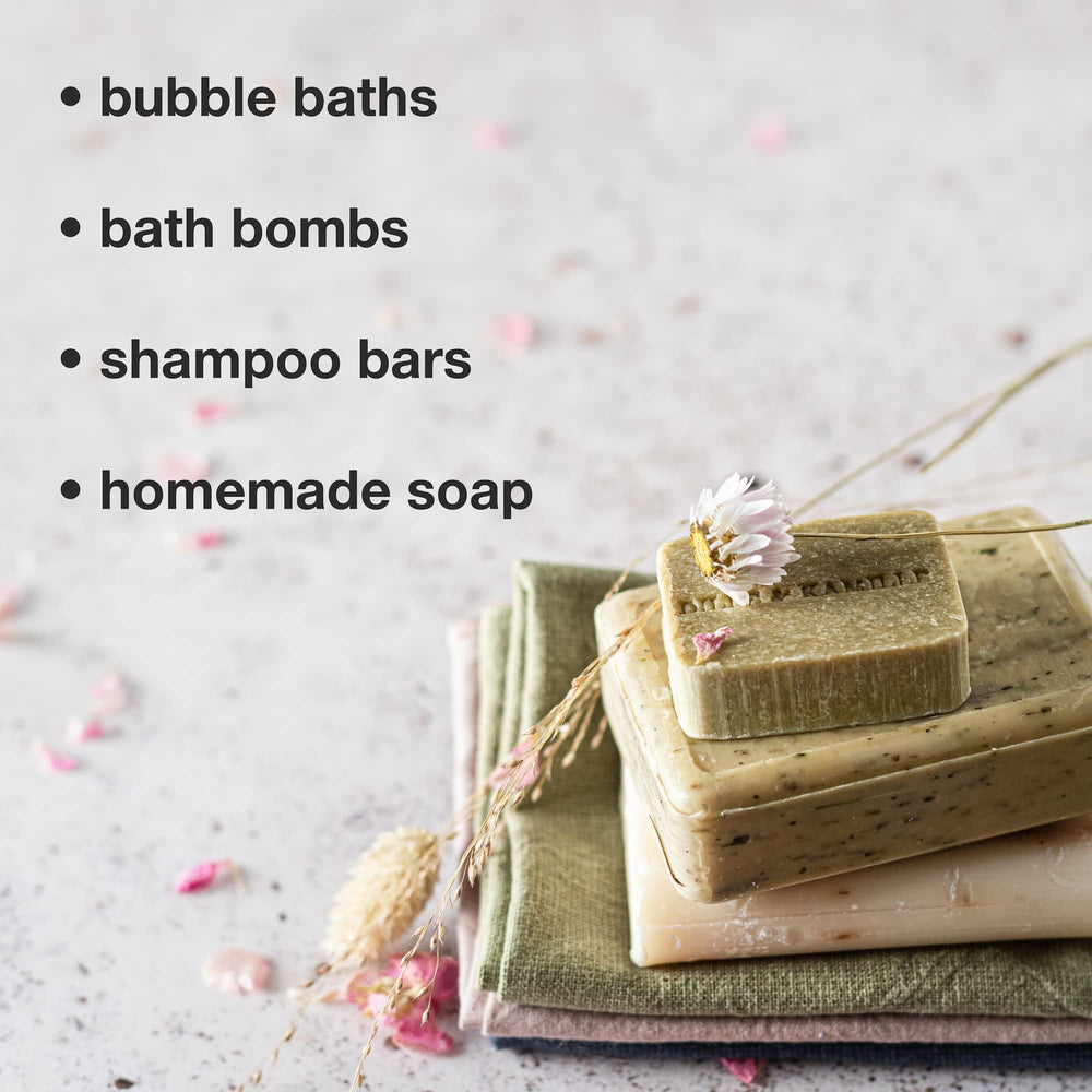Soapeauty SCI noodles create rich lather suitable for cleansers.