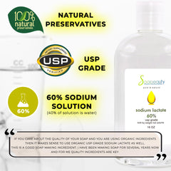 Soapeauty Sodium Lactate lotion jar demonstrates thicker, creamier textures.