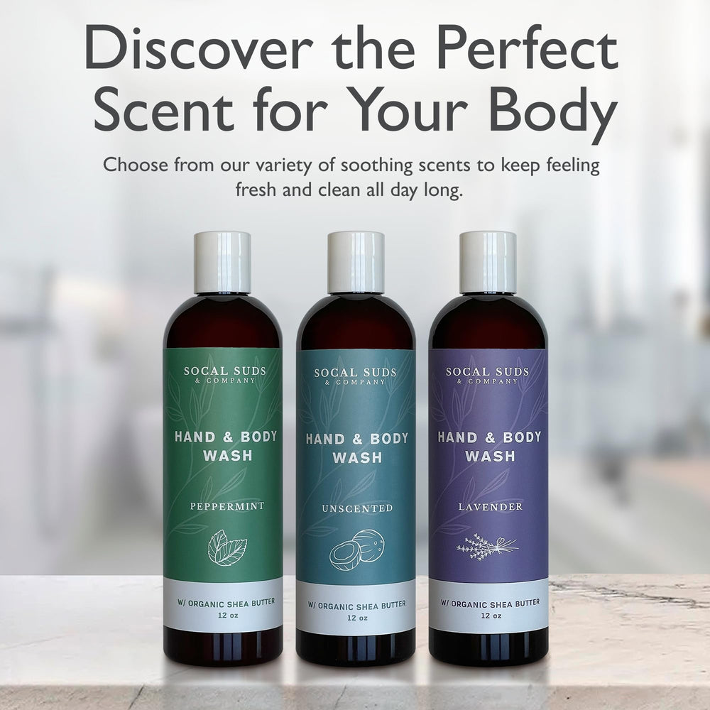 SoCal Suds lavender with shea butter leaves skin feeling nourished