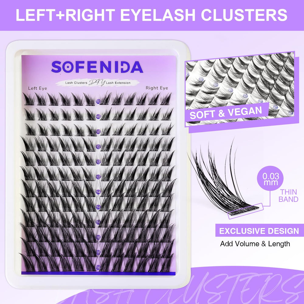 SOFENIDA DIY lash extensions at home for salon-quality results