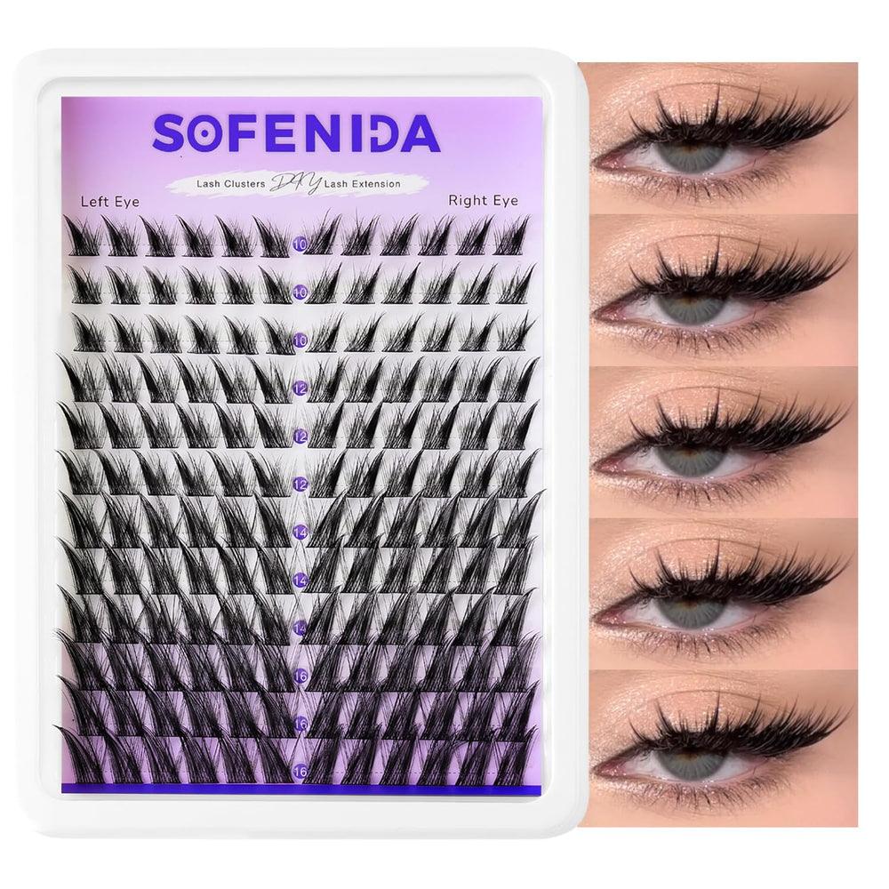 SOFENIDA Fox Eye Cluster rows enable quick at-home application