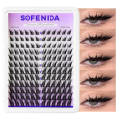 SOFENIDA Fox Eye Cluster rows enable quick at-home application