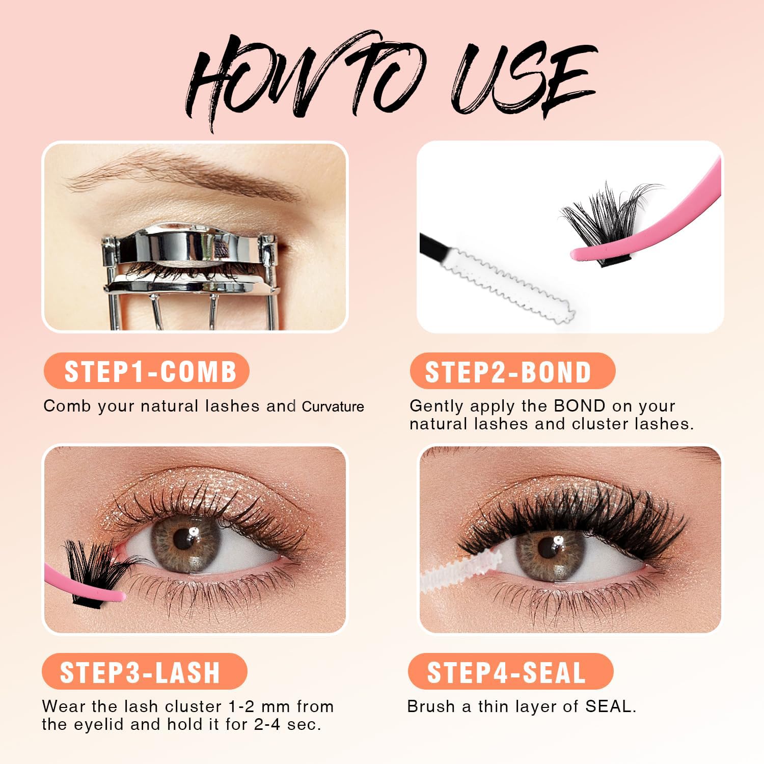 SOFENIDA reusable lash clusters support multiple uses for value