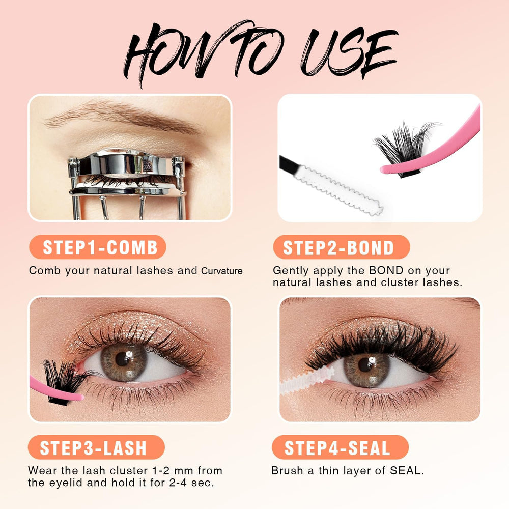 SOFENIDA reusable lash clusters support multiple uses for value