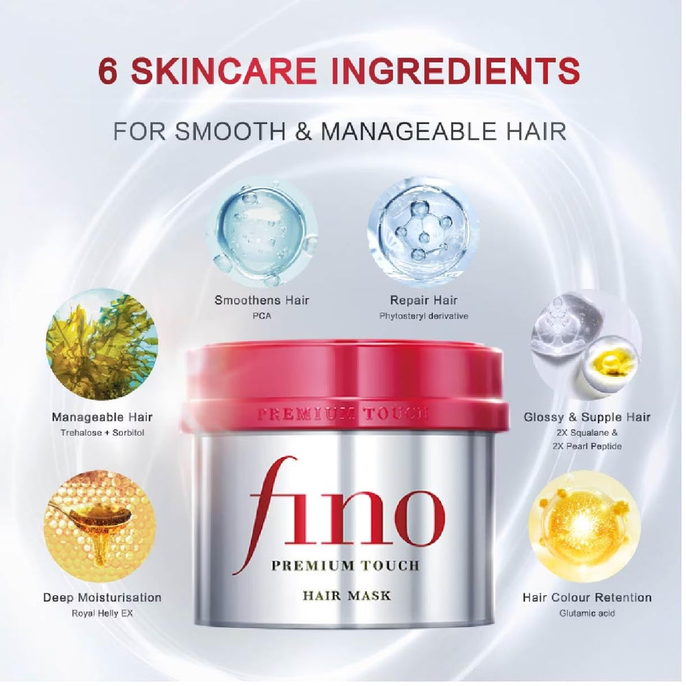 SOFIA BY ODE Fino hair mask application helps detangle and revive dry strands.